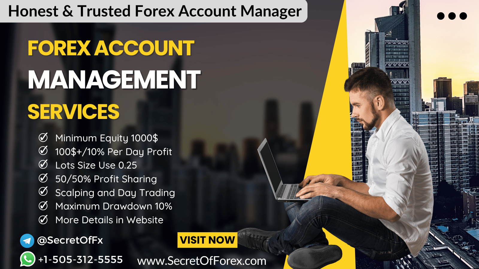 Forex Trading Account Management service