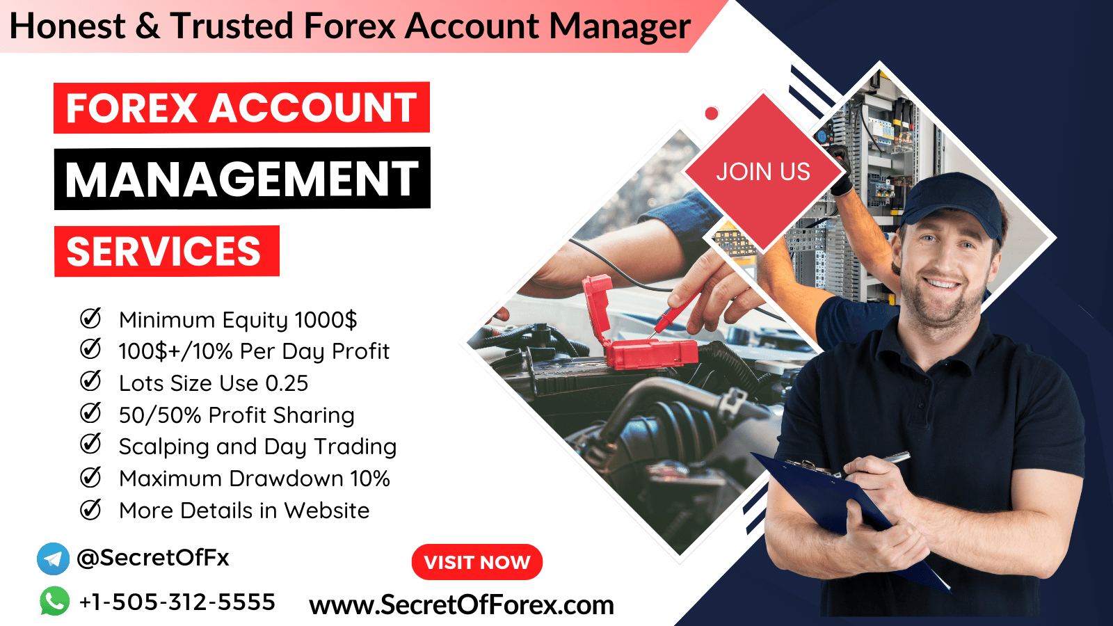 best forex account managers