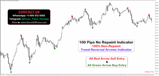100 Pips No Repaint Indicator