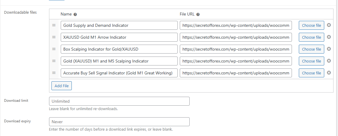 Payment after Immediately Download All Files
