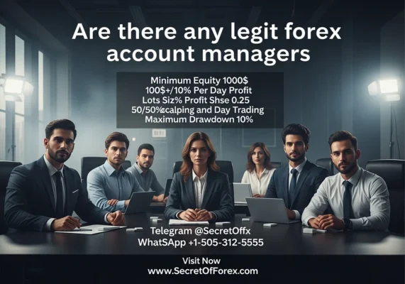 are there any legit forex account managers