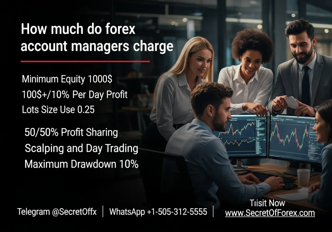 How Much do Forex Account Managers Charge