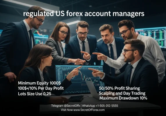 regulated us forex account managers